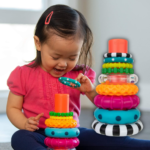 9-Piece Stacks of Circles Stacking Ring STEM Learning Toy Set $4.89 (Reg. $8.99)