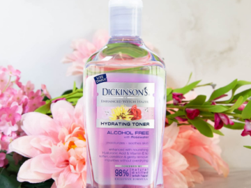 Dickinson’s Enhanced Witch Hazel Hydrating Toner 16 Fl Oz as low as $3.83 Shipped Free (Reg. $6.99)