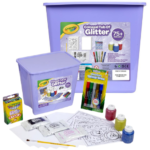 81-Piece Crayola Colossal Tub of Glitter Art Set $7.95 (Reg. $24.97)