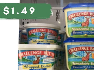 $1.49 Challenge Whipped & Sweet Cream Butter | Publix Deal