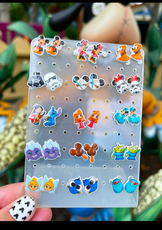 Character Stud Earrings only $6.99 shipped!