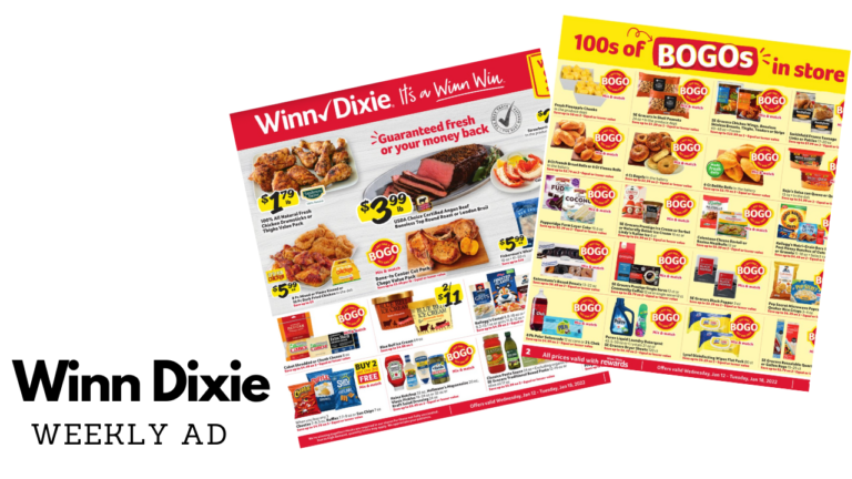 Winn Dixie Weekly Ad & Coupons 1/12-1/18