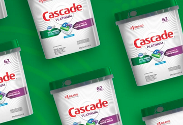 Free Sample of Cascade Platinum Dish Detergent