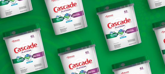 Free Sample of Cascade Platinum Dish Detergent