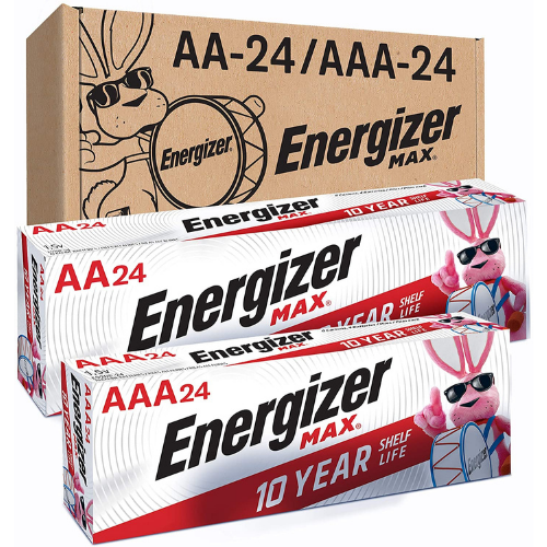 48-Count Energizer MAX AA Batteries & AAA Batteries Combo Pack as low as $19.52 Shipped Free (Reg. $32.97) – $0.41 per battery