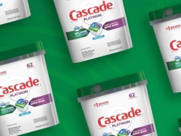 Free Cascade Platinum Dish Detergent Sample