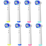 8-Count Replacement Toothbrush Heads $2.80 After Code (Reg. $6.99) | 35¢ each! – Compatible with Oral B Electric Toothbrush!