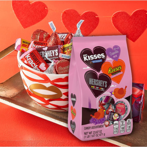 HERSHEY’S and REESE’S Cupid’s Mix Chocolate Assortment Candy $8.99 (Reg. $14.67)