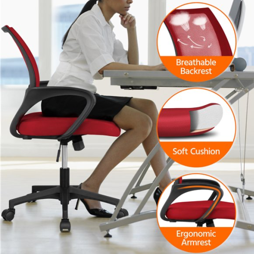 Get Extra Comfortable and Be Productive with This Must Have Office Chair Just $61.99 + Free Shipping!