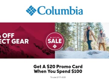 Columbia | Up To 40% Off Winter Sale