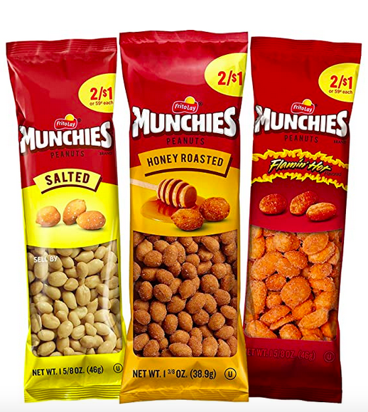 Munchies Peanut Variety Pack (36 count) only $11.24!