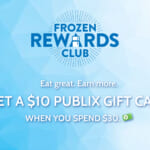 The Frozen Rewards Club Is Back For 2022 - Start Earning Up To $50 In Publix Gift Cards! on I Heart Publix 2