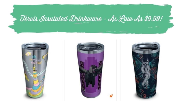 Tervis Insulated Tumblers As Low As $9.99