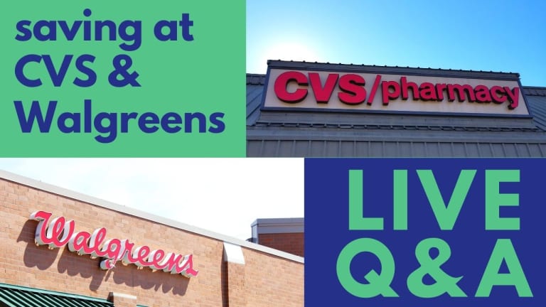 Monday Night Q&A: Saving at CVS & Walgreens