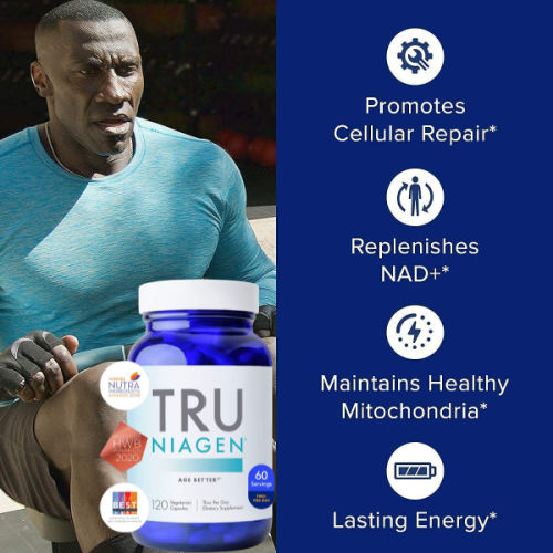 Today Only! 30 Count 300-mg TRU NIAGEN NAD+ Booster Supplement as low as $26.13 Shipped Free (Reg. $47.30) – 4K+ FAB Ratings! For Cellular Energy Metabolism & Repair – $0.87/ capsule/ $0.74 for 90-Ct/ $0.40 for 150-mg 120-Ct