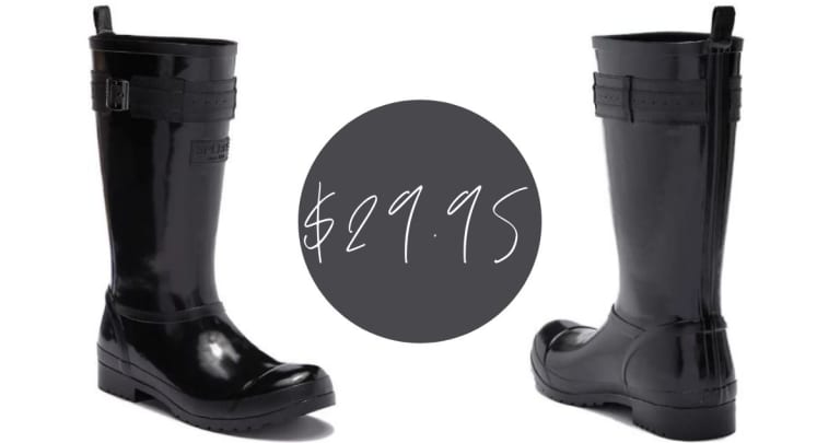 Sperry Women’s Rain Boots for $29.95