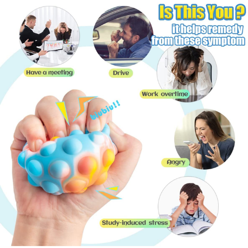 4-Pack Stress Relief Balls $11.99 After Code (Reg. $20) | $2.99/ball – FAB Ratings!