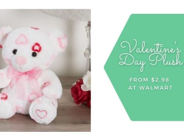 Valentine’s Day Plush Toys From $2.98