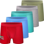 5-Pack Boys’ Boxer Briefs $10.19 After Code (Reg. $28+) | $2.04 each!