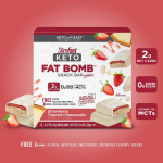 SlimFast 12-Count Strawberry Cheesecake Snack Bars as low as $9.48 Shipped Free (Reg. $12) | $0.79/bar – Keto Fat Bombs!