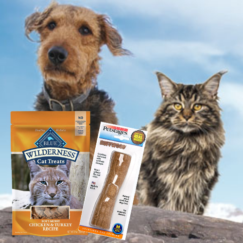 Buy 3, Get 1 Free Pet Treats & Toys | FOUR Blue Buffalo Soft Cat Treat Bags as low as $6.97 Shipped Free (Reg. $16.76) –  $1.74 Each!