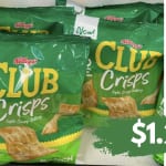 $1.24 Keebler Club Crisps Crackers