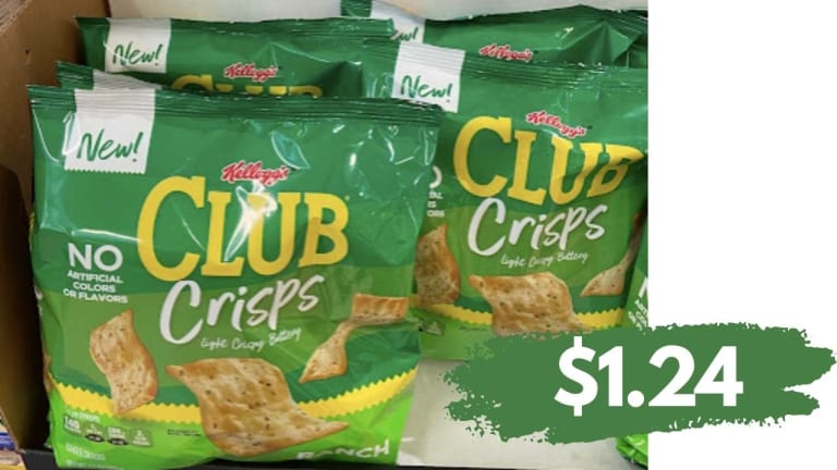 $1.24 Keebler Club Crisps Crackers