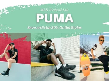 PUMA | Extra 30% Off Sale + Outlet Styles