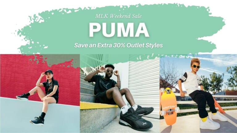 PUMA | Extra 30% Off Sale + Outlet Styles