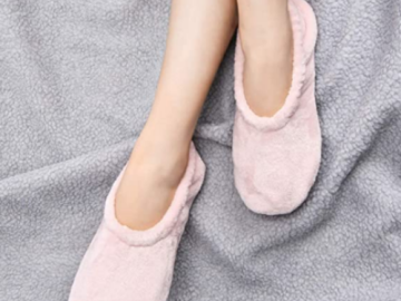 Women’s Slipper Socks 4.95 After Code (Reg. $15) | 4 colors & 3 sizes