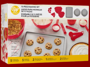 Wilton 15-Piece Baking Set $24.43 (Reg. $70)