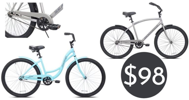 Kent Seachange Beach Cruiser Bicycle for $98 Shipped