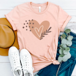 Valentine Boho Graphic Tee