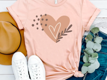 Valentine Boho Graphic Tee