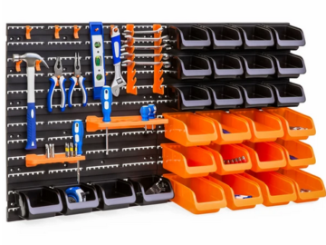 44-Piece Wall Mounted Garage Storage Organizer only $40.50 shipped (Reg. $84!)