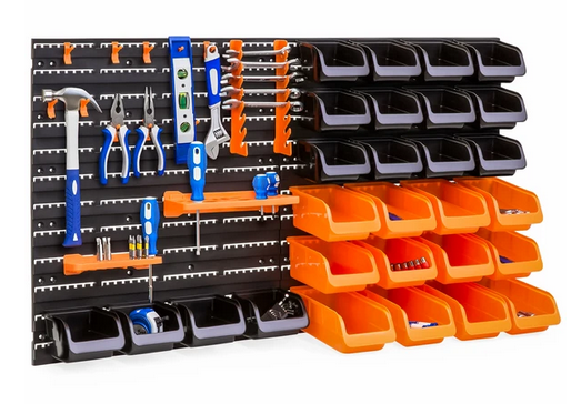 44-Piece Wall Mounted Garage Storage Organizer only $40.50 shipped (Reg. $84!)