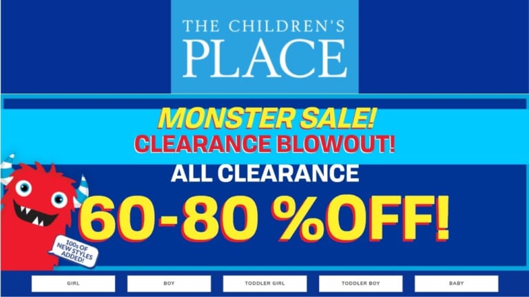 Children’s Place | 60-80% Off Clearance