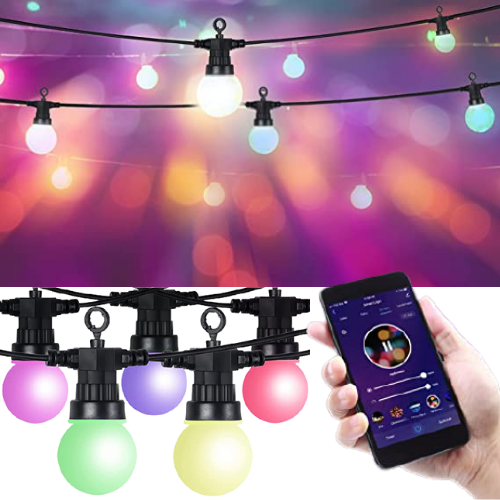 15 LED Smart String Lights, Wi-Fi Controlled $9.17 (Reg. $19.99)