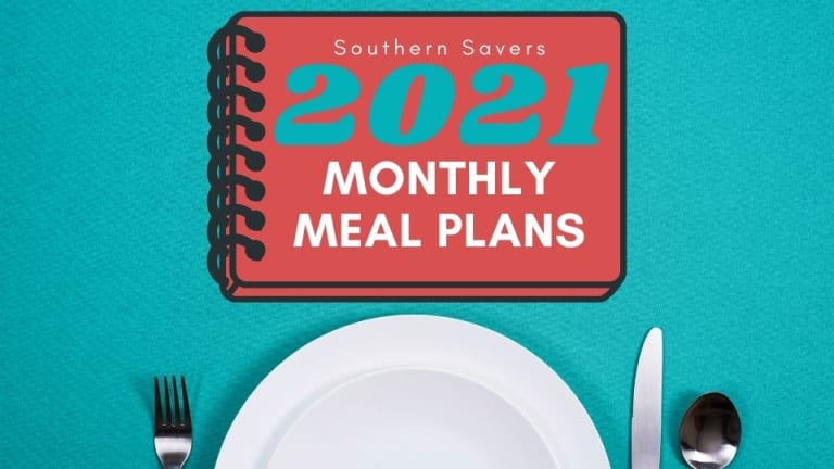 A Year of FREE Monthly Meal Plans