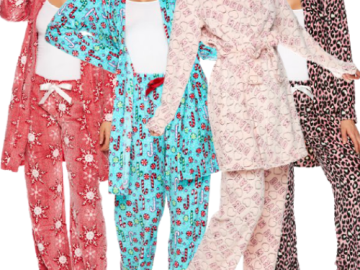 Women’s Robe & Pajama Pants Set $11.63 (Reg. $20) | 4 Colors!