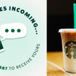 Free Starbucks Drink With Good Vibes Text