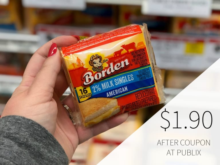 Borden Cheese Singles As Low As $1.75 Per Pack At Publix