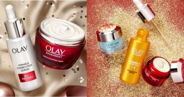 Olay Code | Anti-Wrinkle Gift Set with Free Spa Headband for $46.73