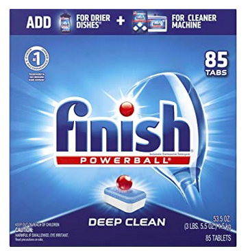 Finish All-in-1 Dishwasher Detergent Tabs (85 count) only $7.89 shipped!