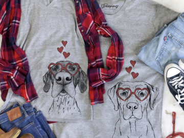 Valentine’s Dog Shirts for $18.99 shipped!