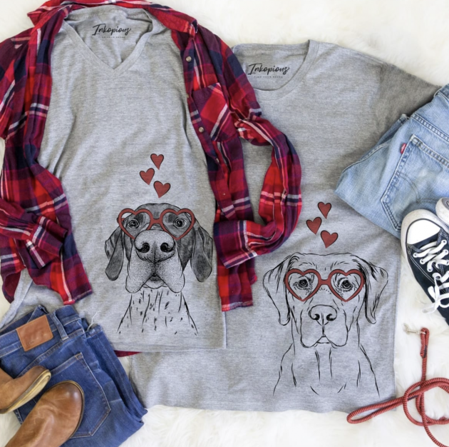 Valentine’s Dog Shirts for $18.99 shipped!