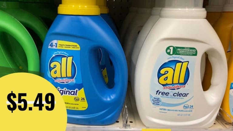 $5.49 All Detergent | Publix Deal Ends Today