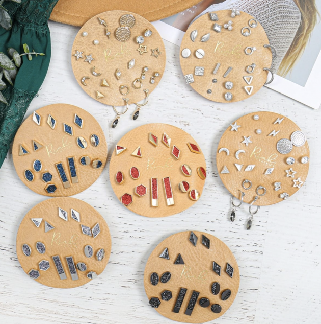 Dainty Stud Earrings 12-Pair Sets for $5.99 + shipping!