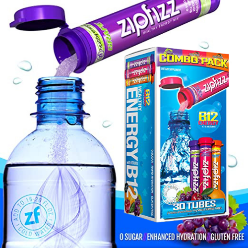 Zipfizz Energy Drink Mix 30-Count Variety Pack as low as $17.79 Shipped Free (Reg. $28) – 13.7K+ FAB Ratings! | 59¢/Tube