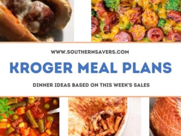 kroger meal plans 1/19